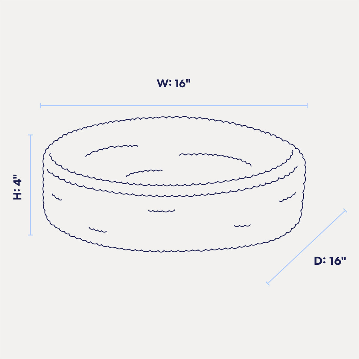 Kip Cushion Cat Bed - Tuft and Paw