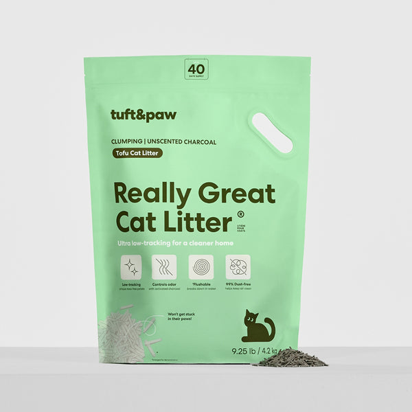 Really Great Cat Litter | Tofu Cat Litter – Tuft & Paw